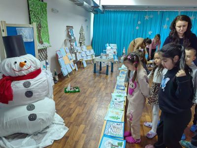 Проект: "Утвърждаване на интеркултурното образование, чрез култура, наука и спорт" - ДГ Сребърно звънче - Страцин