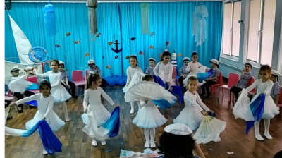 Проект: "Утвърждаване на интеркултурното образование, чрез култура, наука и спорт" - ДГ Сребърно звънче - Страцин