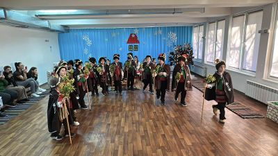 Проект: "Утвърждаване на интеркултурното образование, чрез култура, наука и спорт" - ДГ Сребърно звънче - Страцин